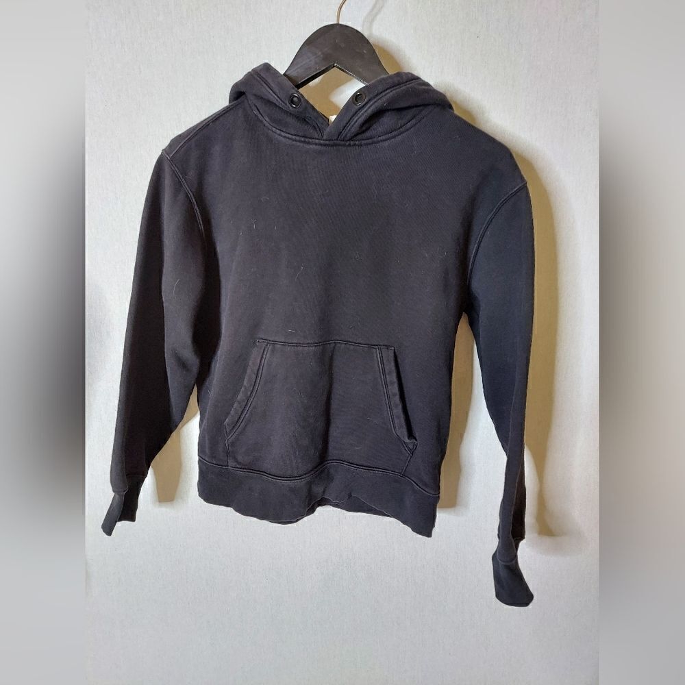 Athleta cropped black hoodie